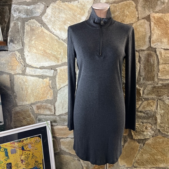 Lole Dresses & Skirts - Lolë Villeray Half-Zip Athletic Knit Dress